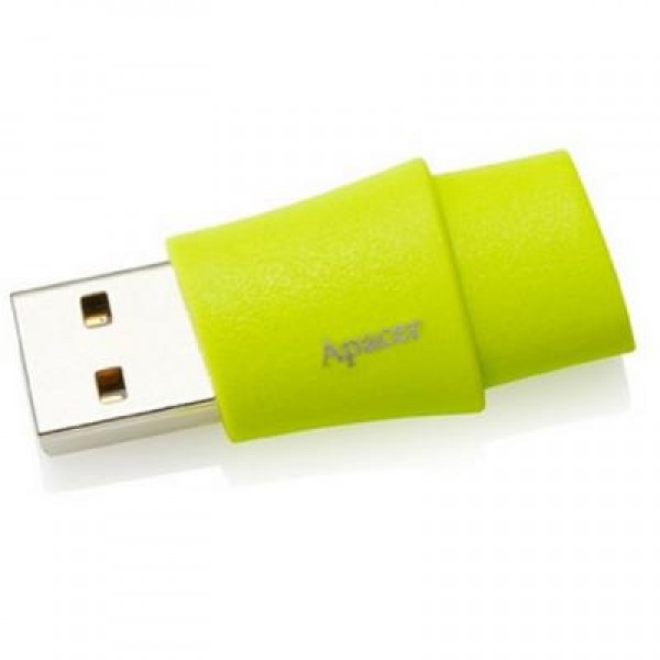 Флешка 16GB AH137 Green RP USB2.0 Apacer (AP16GAH137G-1)