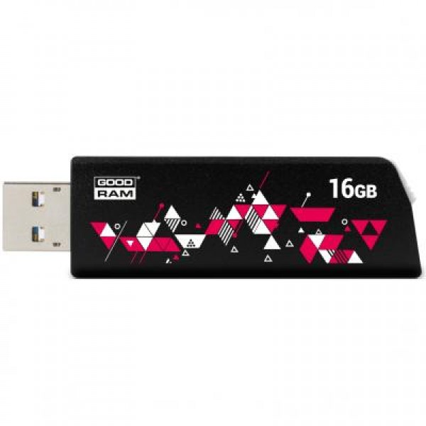 Флешка GOODRAM 16GB UCL3 Cl!ck Black USB 3.0 (UCL3-0160K0R11)