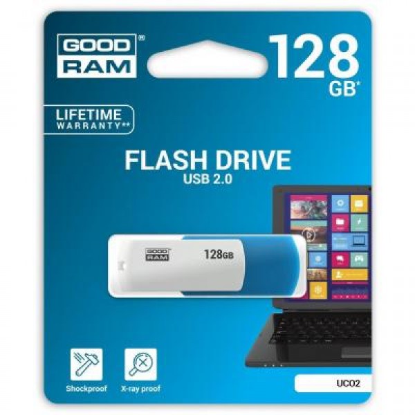 Флешка Goodram 128GB UCO2 Colour Mix USB 2.0 (UCO2-1280MXR11)