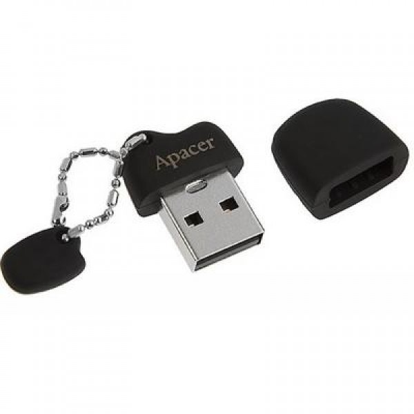 Флешка Apacer 64GB AH118 Black USB 2.0 (AP64GAH118B-1)