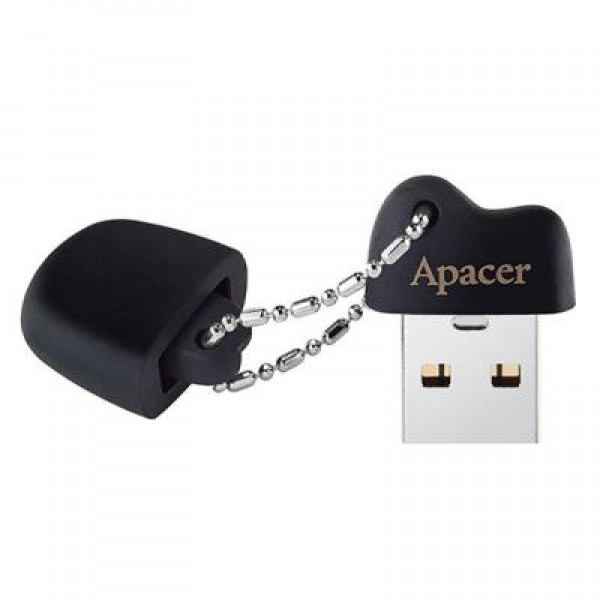 Флешка Apacer 64GB AH118 Black USB 2.0 (AP64GAH118B-1)