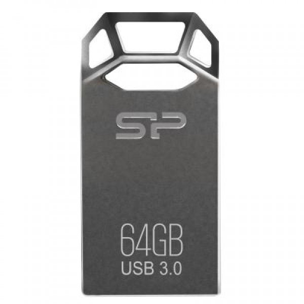 Флешка Silicon Power 64GB Jewel J50 Metallic Grey USB 3.0 (SP064GBUF3J50V1T)