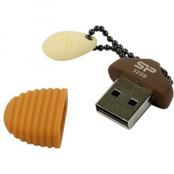 Флешка Silicon Power 32GB Touch T30 Huzelnut USB 2.0 (SP032GBUF2T30V1E)