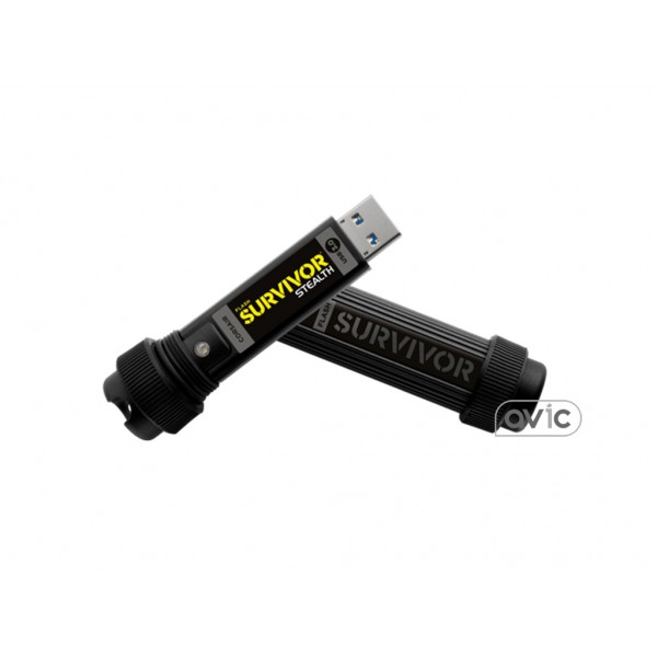 Флешка Corsair 128 GB Flash Survivor Stealth USB 3.0 (CMFSS3B-128GB)
