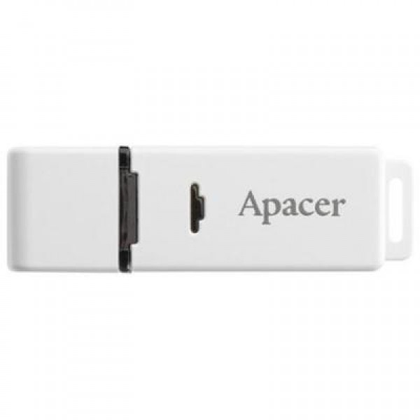 Флешка 64GB AH223 White RP USB2.0 Apacer (AP64GAH223W-1)
