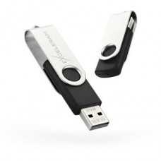 Флешка eXceleram 16GB P1 Series Silver/Black USB 2.0 (EXP1U2SIB16)