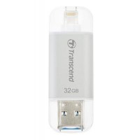 Флешка Transcend 32GB JetDrive Go 300 Silver USB 3.1 (TS32GJDG300S)