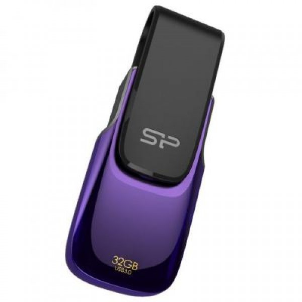 Флешка Silicon Power 32Gb Blaze B31 Purple USB 3.0 (SP032GBUF3B31V1U)