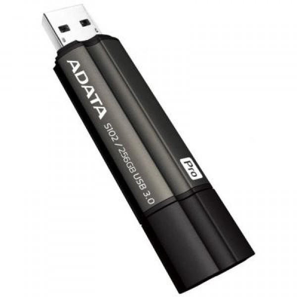 Флешка A-DATA 256GB S102PRO Gray USB 3.1 (AS102P-256G-RGY)