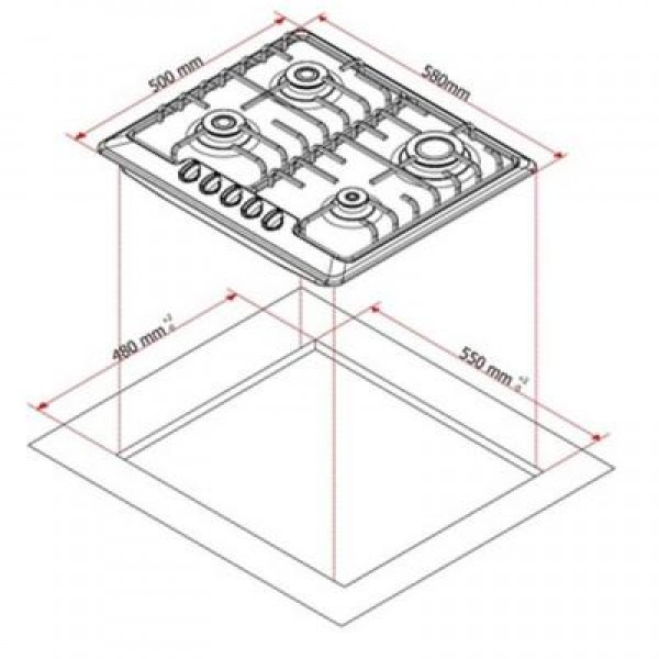 Варочная поверхность Liberty PWG 6501 AV (304)