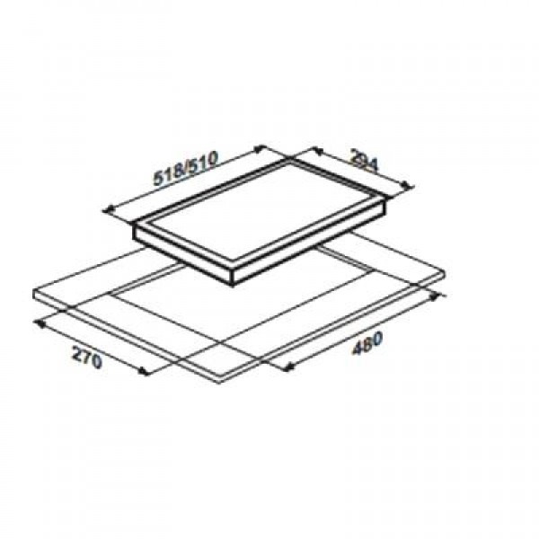 Варочная поверхность Liberty PG3020BG-DCB(412)