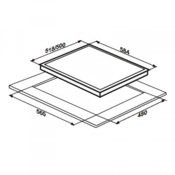 Варочная поверхность Liberty PG6041G-CCW (441)