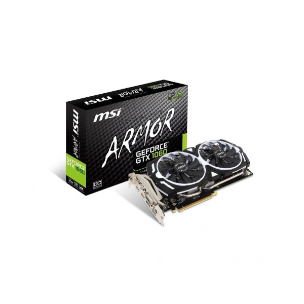 Видеокарта MSI GeForce GTX 1060 ARMOR 6G OCV1