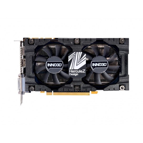 Видеокарта Inno3D GeForce GTX 1070 HerculeZ X2 V4 (N1070-4SDV-P5DS)