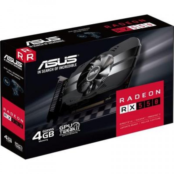 Видеокарта Radeon RX 550 4096Mb ASUS (PH-RX550-4G-M7)