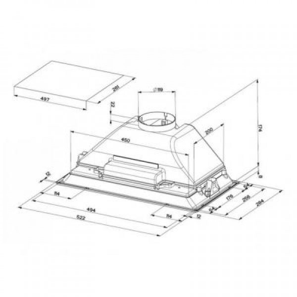 Вытяжка FABER INCA SMART C LG A52