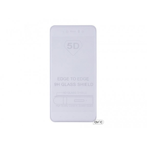 Защитное стекло (NP) FullGlue Xiaomi RedMi Note 5A Prime (белый)