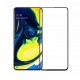 Защитное стекло для Samsung Galaxy A80 Black