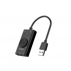 Внешняя звуковая карта ORICO Portable USB Sound Card (ORI-SC2-BK)