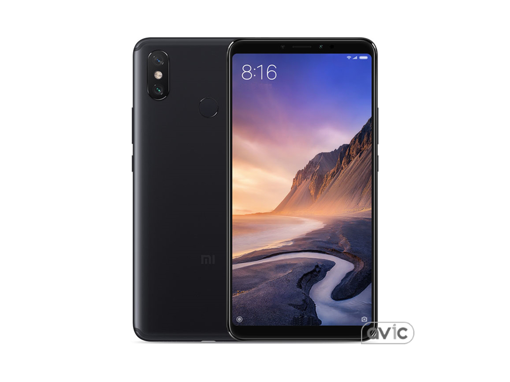 Смартфон Xiaomi Mi Max 3 6/128GB Black